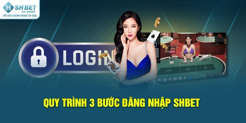 Đăng Nhập Shbet Vào Ngay Nhà Cái Chỉ Với 3 Bước Đơn Giản 2 Quy trình 3 bước đăng nhập Shbet