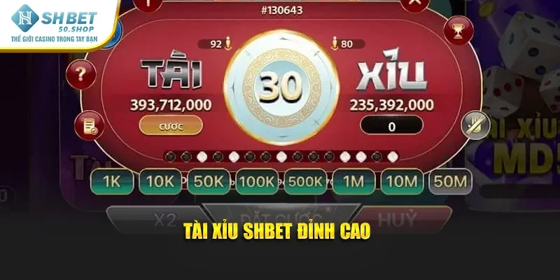 Tài Xỉu Shbet – Đỉnh Cao Giải Trí & Cơ Hội Rinh Thưởng 2025 1 Tài Xỉu Shbet đỉnh cao